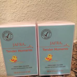 2 Jafra Tender Moments Fresh Colognes