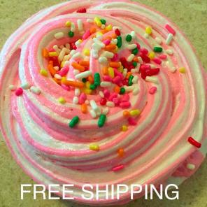 Strawberry butter Slime free shipping