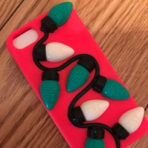 vs pink light up case