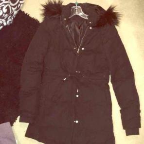 Black Puffer Coat