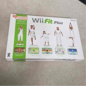 Wii Fit Plus with game brand new