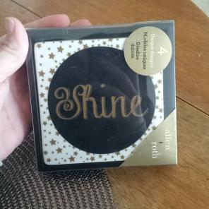 New years coaster set