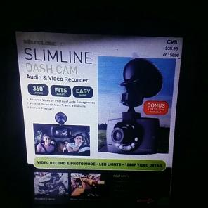 SLIMLINE DASH CAM