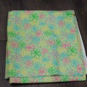 Soft spring floral fabric