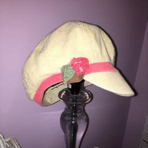 Girls Golf Hat With Flower