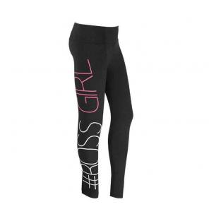 Dark Grey #GirlBoss Leggings