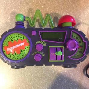 Nickelodeon Rise and Slime alarm clock