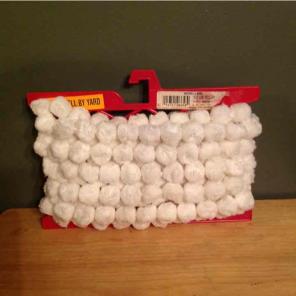 6 yards Craft Balls