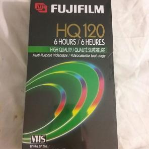 NEW FujiFilm blank vhs HQ120