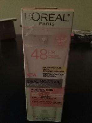 New Loreal 48 Hr Hydration Sunscreen