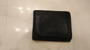 Calvin Klein black bi-fold wallet