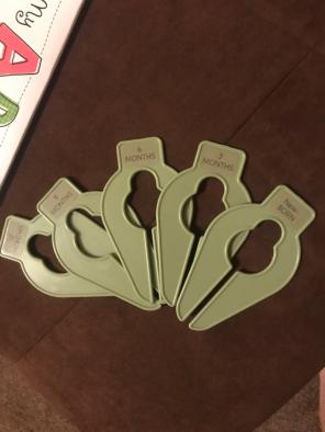 Hanging Size Markers For Baby Closet