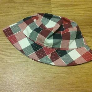Janie and jack boys plaid bucket hat