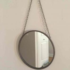 Urban Outfitters Bronze Hanging Mirror