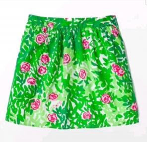Lilly Pulitzer Whitley Skirt Multi Dash