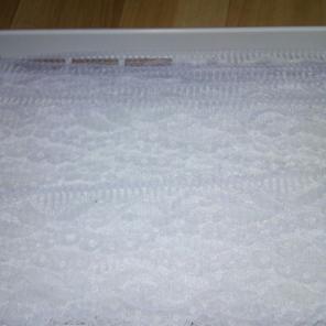 1 1/2 " white lace trim