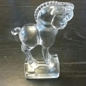 Helsey Crystal Glass Horse