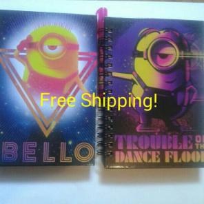 Minions Journals w/ Pens