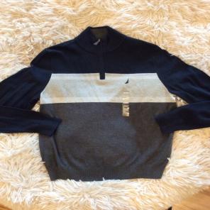 Nautica Mens M New Sweater Shirt