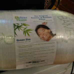 Bamboo Pillow NEW!!
