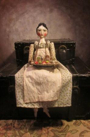 The Sweets Peddler Primitive Doll