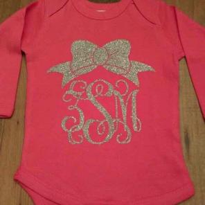 Custom baby monogram Shirt