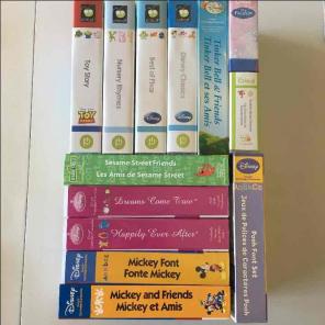 13 Different Disney Cricut Cartridges