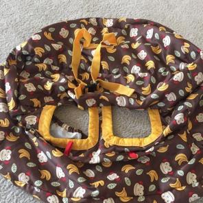 Skip Hop Brown Monkey Banana Cart Cover