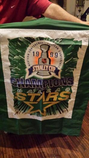 Dallas Stars 1999 Stanley Cup Banner
