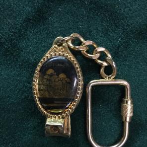 Fingernail Clippers Key Chain