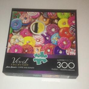 300Buffalo Piece: Coffee & Donut Puzzle
