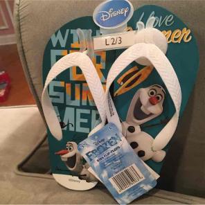 Frozen flip flops