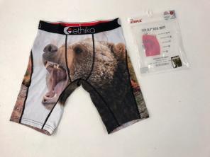 Ethika Grizzly Bear Underwear Small NEW