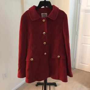 Red Jacket Size 2-4
