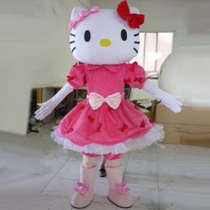 Kitty Cat Mascot Costume For Adult Size