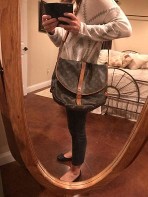 Authentic Louis Vuitton Vintage Saumur