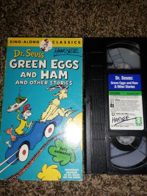 Dr. Seuss' GREEN EGGS And HAM (VHS)