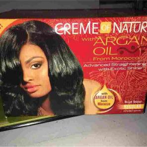 New Creme of Nature w/Aragon Oil Relaxer