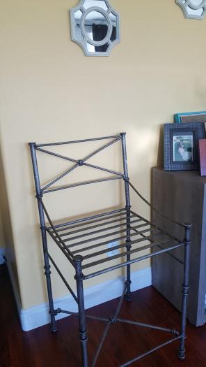 Metal chair Total high 3.3 sit high 2.3