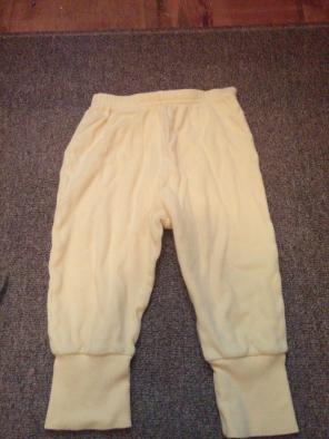 Yellow Toddler Sweatpants