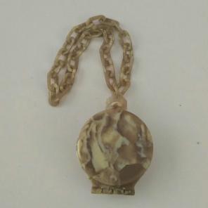 Vintage celluloid compact