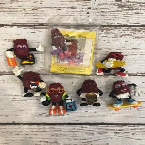 Vintage California Raisins Figurine Lot