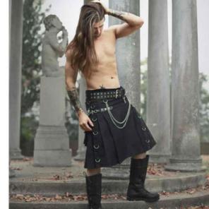 Verillas Gothic V Kilt Rock Black