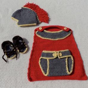 Newborn Gladiator Outfit
