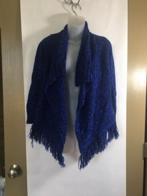 Blue shawl