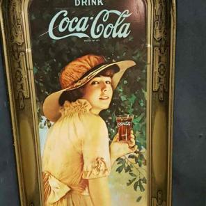 Vintage Coca Cola tray 1972