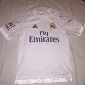 Real Madrid 15/16 Youth Home Jersey