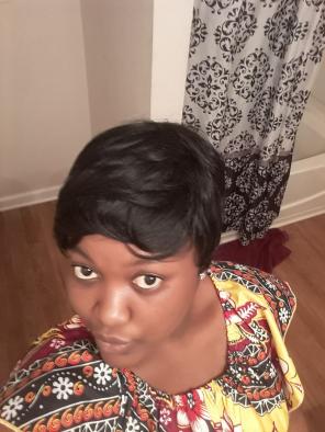 Pixie cut wig