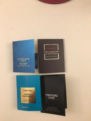 Men's fragrance sampler Tom ford Versace