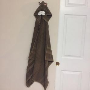 Kids Cat Hood Towel
